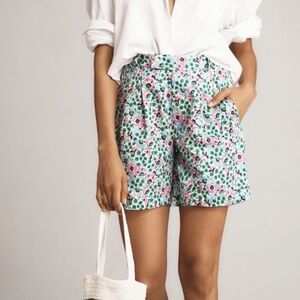 Anthropologie | Banjanan Nikola Floral Long Length Shorts NWOT Small